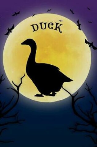 Cover of Duck Notebook Halloween Journal