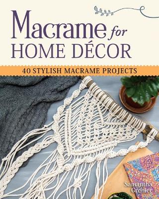 Book cover for Macrame for Home Decor