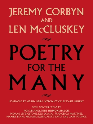 Book cover for Poetry for the Many