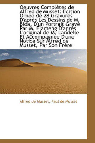 Cover of Oeuvres Completes de Alfred de Musset