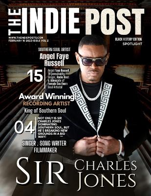 Book cover for The Indie Post Sir Charles Jones February 10, 2023 Issue Vol 2 Black History Edition
