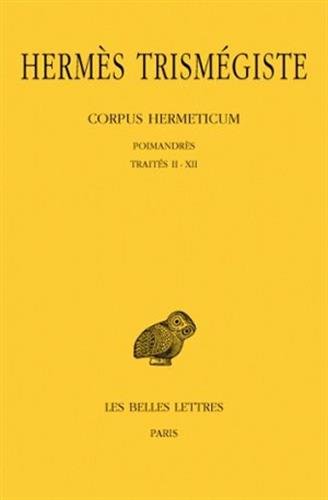 Book cover for Hermes Trismegiste, Corpus Hermeticum