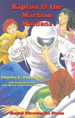 Book cover for Kipton & the Martian Maidens