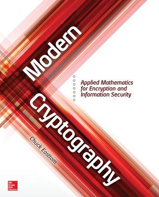 Book cover for Modern Cryptography: Applied Mathematics for Encryption and Information Security