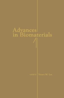 Book cover for Advances in Biomaterials