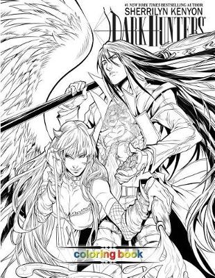 Book cover for Dark-Hunter Coloring Book 01