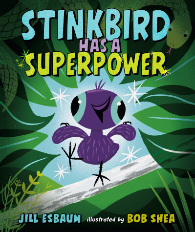 Book cover for Stinkbird Has a Superpower