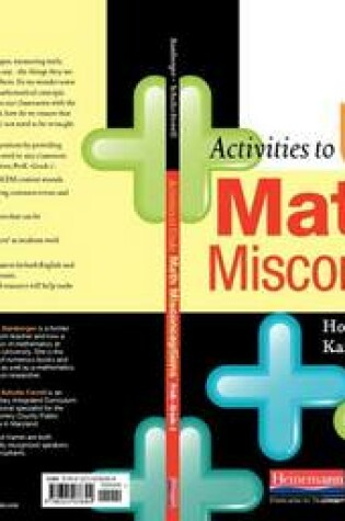 Cover of Activities to Undo Math Misconceptions, Prek-Grade 2