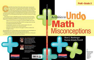 Book cover for Activities to Undo Math Misconceptions, Prek-Grade 2