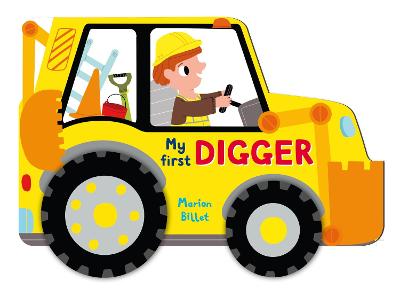 Book cover for Whizzy Wheels: My First Digger