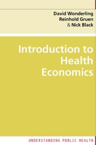 Cover of Introduction to Health Economics