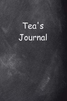 Cover of Tea Personalized Name Journal Custom Name Gift Idea Tea