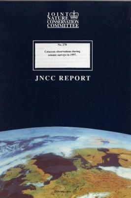 Book cover for Cetacean Observations During Seismic Surveys in 1997