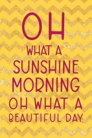 Cover of Oh What A Sunshine Morning Oh What A Beautiful Day