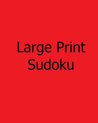 Book cover for Large Print Sudoku