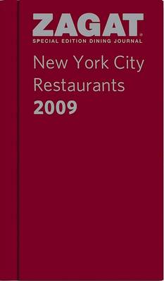 Cover of 2009 New York City Restaurants Dining Journal