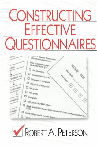 Book cover for Constructing Effective Questionnaires