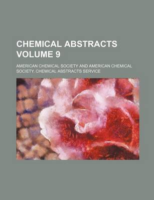 Book cover for Chemical Abstracts Volume 9