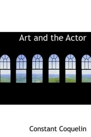 Cover of Art and the Actor