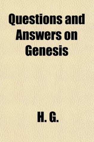 Cover of Questions and Answers on Genesis