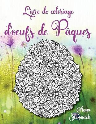 Book cover for Livre de coloriage d'oeufs de Pâques