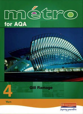 Book cover for Metro 4 for AQA Foundation Student Book