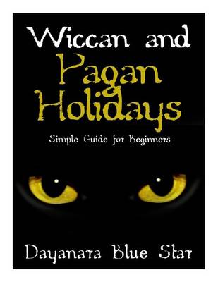 Book cover for Wiccan and Pagan Holidays