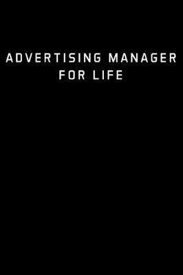 Book cover for Advertising Manager For Life