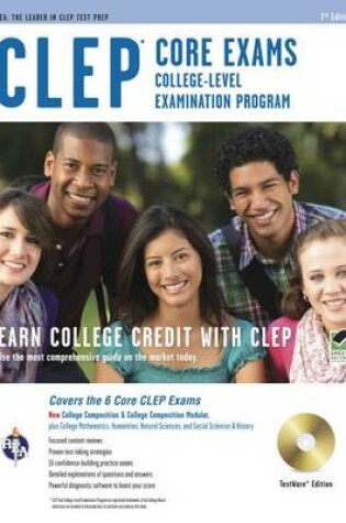 Cover of CLEP Core Exams W/ CD-ROM