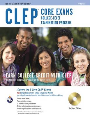 Book cover for CLEP Core Exams W/ CD-ROM