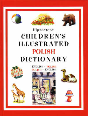Book cover for Hippocrene Children's Illustrated Polish Dictionary