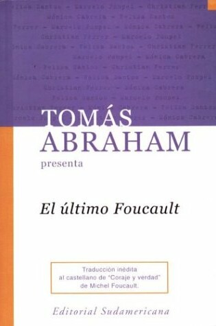 Cover of El Ultimo Foucault