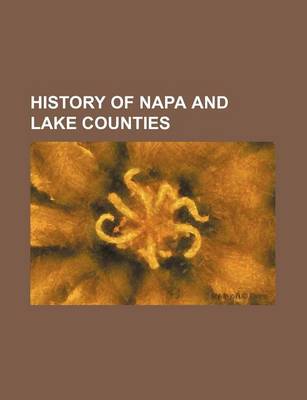 Book cover for History of Napa and Lake Counties