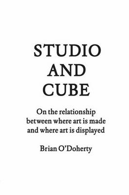 Book cover for Studio and Cube