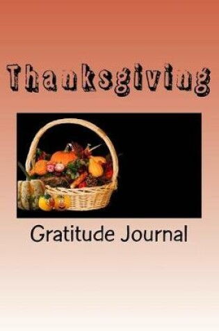 Cover of Thanksgiving Gratitude Journal