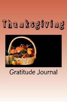 Book cover for Thanksgiving Gratitude Journal