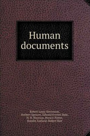 Cover of Human documents