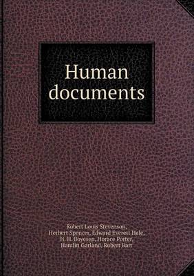 Book cover for Human documents