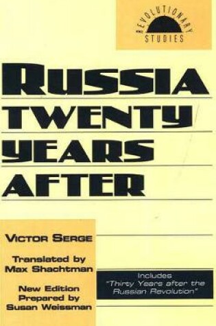 Cover of Russia Twenty Years After