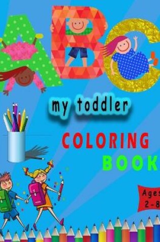 Cover of my toddler coloring book