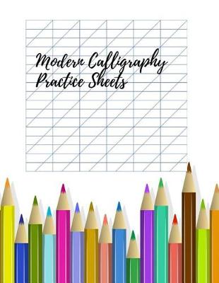 Book cover for Modern Calligraphy Practice Sheets