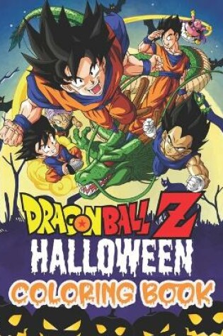 Cover of Dragon Ball Z Halloween Coloring Book