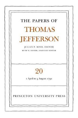 Book cover for The Papers of Thomas Jefferson, Volume 20