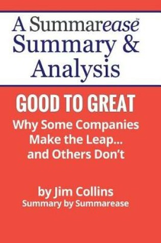 Cover of Good to Great Why Some Companies Make the Leap... and Others Don't