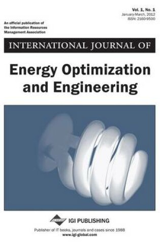 Cover of International Journal of Energy Optimization and Engineering