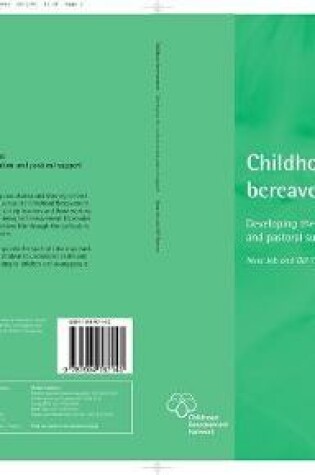 Cover of Childhood Bereavement