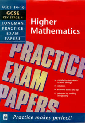 Book cover for Longman Practice Exam Papers: GCSE Higher Level Mathematics