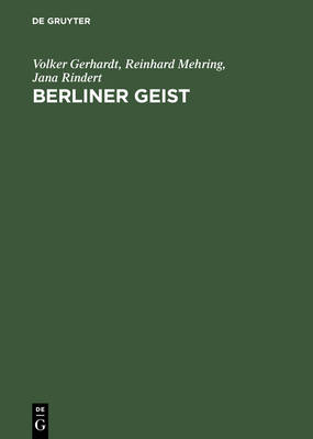 Book cover for Berliner Geist