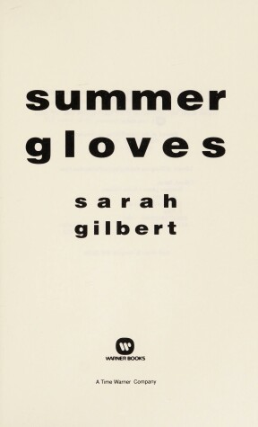 Book cover for Summer Gloves
