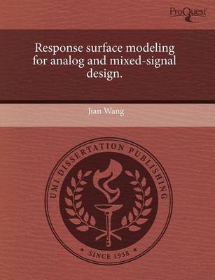 Book cover for Response Surface Modeling for Analog and Mixed-Signal Design